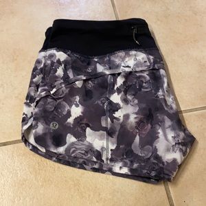 Lululemon speed shorts